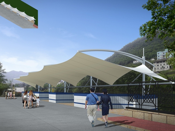 景觀膜結(jié)構(gòu)